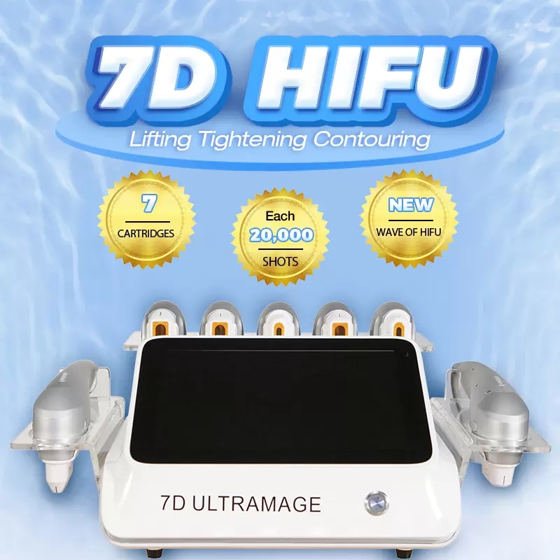 7D HIFU फेस लिफ्टिंग बॉडी स्लिमिंग मशीन (1)